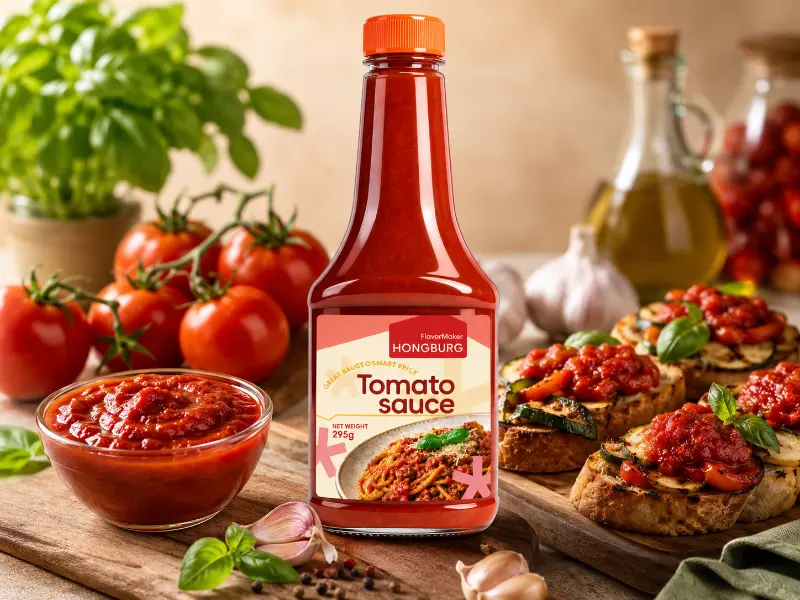 سس گوجه فرنگی غلیظ با طعم طبیعی